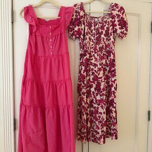 Old Navy Pink Dress Duo